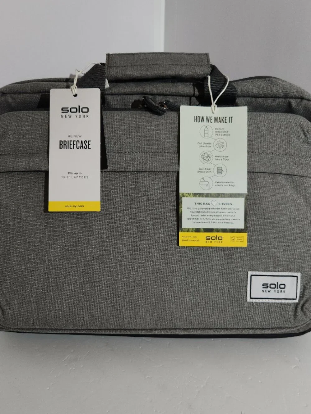 Solo New York Re:New Recycled 15.6